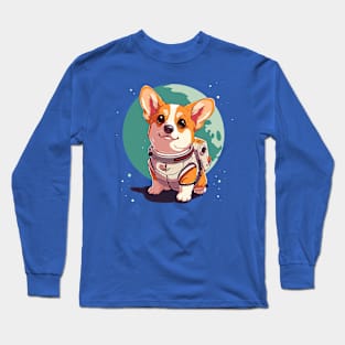 space corgi Long Sleeve T-Shirt